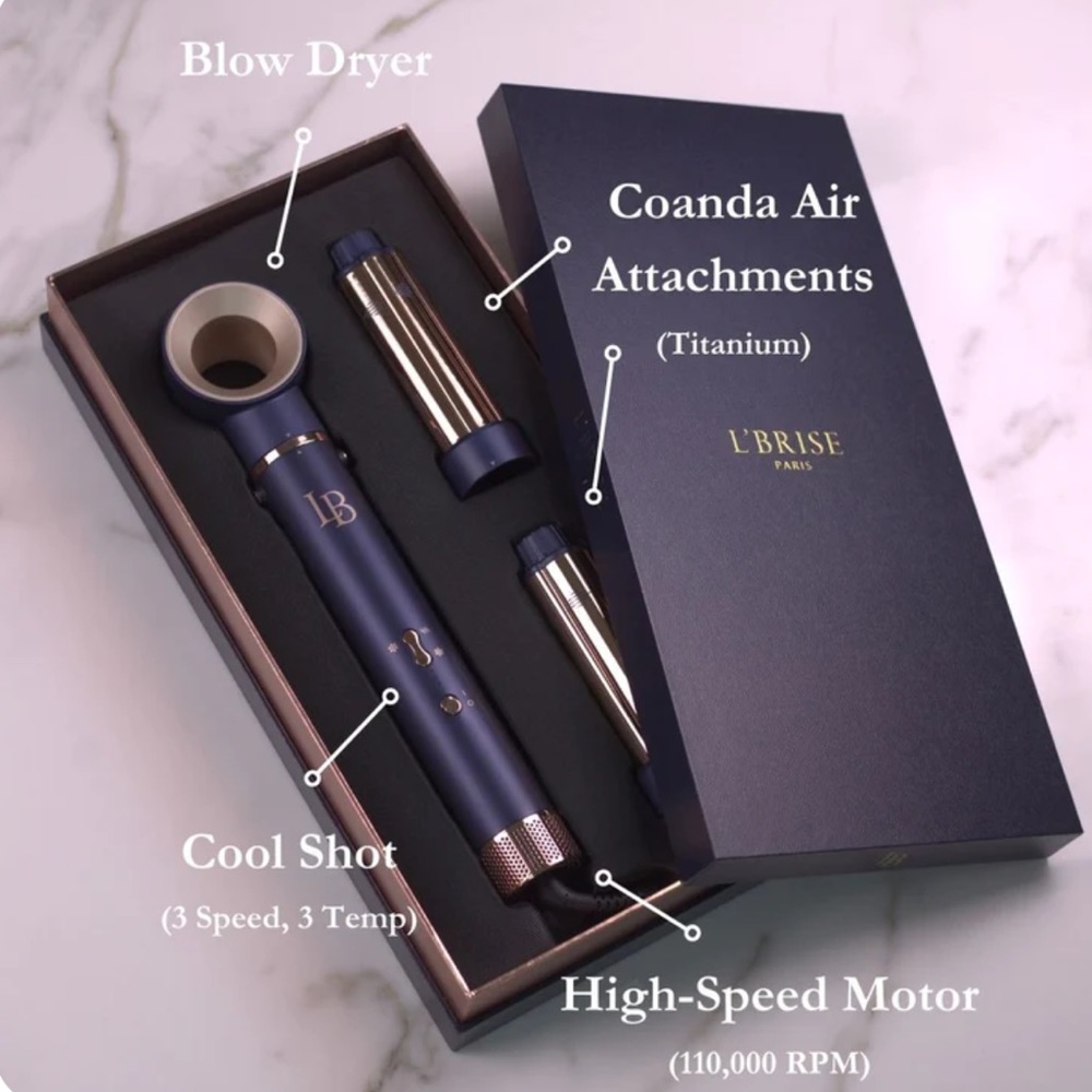 L'Brise Titanium Coanda Air Styler